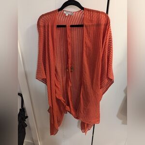 Ichi Sheer Red Kimono